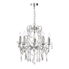 Spa Pro Annalee 500mm 5-Light Chandelier Crystal Glass and Chrome