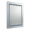 Spa Ref LED Illuminated Bathroom Mirror 18W with Touch Sensitive Switch and Demist Pad