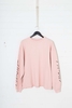 Dead Legacy Premium Oversized Pink Sweat With Sleeve Print