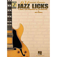 101 Must Know Jazz Licks Tab