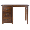Boston Pedestal Dressing Table - Brown