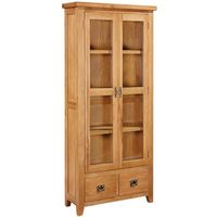 Cantebury Oak Display Cabinet