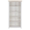 Capri Tall Bookcase - White