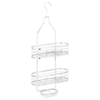 Chrome Shower Hanging Caddie - Silver
