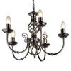 Classic 5 Arm Light Fitting Gun Metal
