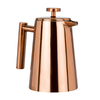 Copper Stainless Steel Double Walled Cafetiere