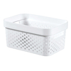 Curver Infinity Dots Storage Box - White / 4.5L