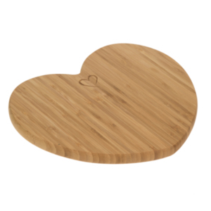 Heart Shape Bamboo Chopping Board