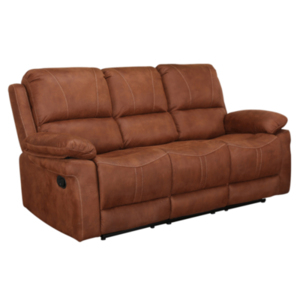 Indiana Three Seater Recliner - Tan
