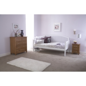 Madrid Day Bed Frame - White