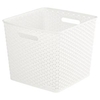 My Style Square Storage Basket - White