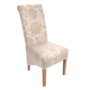 Pair Of Mia Floral Chairs - Cream