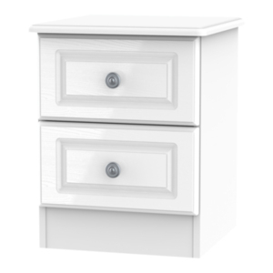 Pembury Two Drawer Locker - White