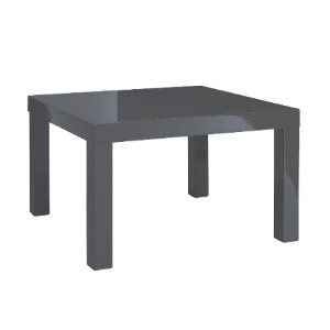 Puro End Table - Charcoal