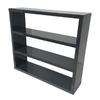Puro High Gloss Bookcase - Charcoal