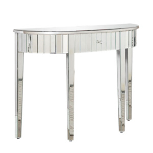 Venetian Console Table - Silver