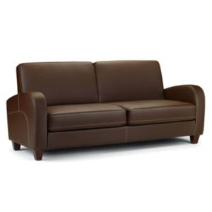 Vivo Three Seater Sofa - Brown
