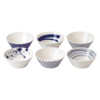 Pacific Blue Cereal Bowl 6-Piece By Royal Doulton Porcelain 6.2 in W x 5.9 in L x 2.4 in H