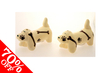 Doggie Salt & Pepper Cruet set