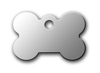 Engraved Stainless Steel Dog Tag