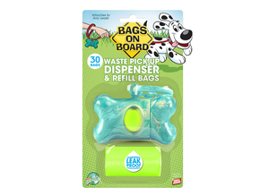 Poop Bags & Dispenser - Turquoise