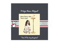Scruffy Mutts "Cake" Fridge Magnet