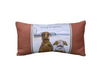 Scruffy Mutts "Growing Old" Deluxe Cushion