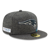 New England Patriots Crucial Catch Grey 59FIFTY Cap