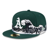 Oakland Athletics 100 Years Wave Green 59FIFTY Cap