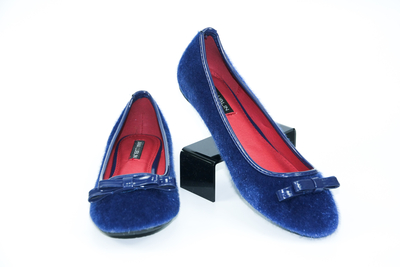 Ana Lublin Ballet Pumps -
Blue,  Size 39