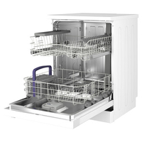 Beko DFN04C11W 60cm Dishwasher in White 13 Place Setting A Rated