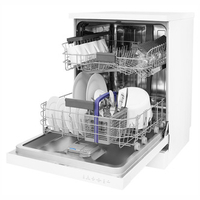 Beko DFN16420W 60cm Dishwasher in White 14 Place Setting A Rated