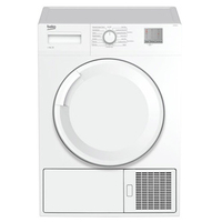 Beko DTGC8001W 8kg Condenser Tumble Dryer in White Sensor B Energy