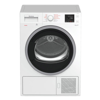Blomberg LTH3842W 8kg Heat Pump Condenser Dryer in White Sensor A