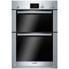 Bosch HBM13B550B EXXCEL Built In Double Multi function Oven in Br Stee
