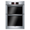 Bosch HBM56B551B LOGIXX Built In Double Multi function Oven in Br Stee