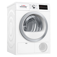 Bosch WTG86402GB Serie 6 8kg Condenser Tumble Dryer in White B Rated