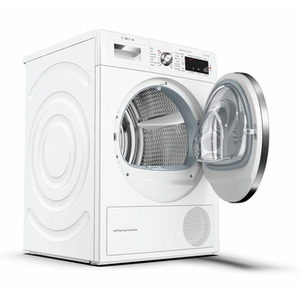 Bosch WTWH7561GB Serie 8 9kg Heat Pump Tumble Dryer in White A Rated