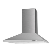 Culina UBSCH70SS 70cm Chimney Hood in St Steel 3 Speed Fan