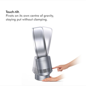 Dyson AM06 WHITE Pure Cool Desk Fan in White Silver Air Multiplier