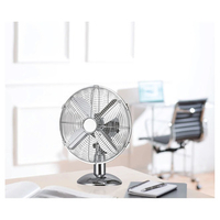 Fine Elements 2169942 10 Chrome Effect Desk Fan