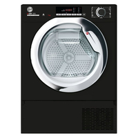 Hoover BHTDH7A1TCEB 7kg Fully Integrated Heat Pump Condenser Dryer Bla