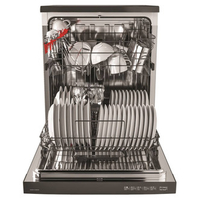 Hoover HDYN1L390OB 60cm Dishwasher in Black 13 Place Settings A Rated