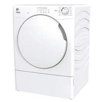 Hoover HLEV9LF 9Kg Vented Dryer in White C Rated Sensor NFC