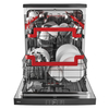 Hoover HSF5E3DFA1 60cm Dishwasher in Graphite 15 Place Settings Wi Fi