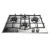 Hotpoint PCN642BIXH 60cm Gas Hob in Stainless Steel FSD