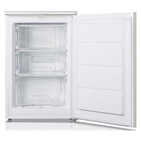 LEC U5517W 55cm Undercounter Freezer in White 0 85m A Rated