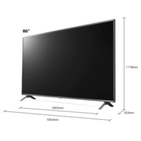 LG 86UN85006LA 86 4K HDR UHD Smart LED TV Dolby Vision IQ Atmos