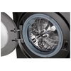 LG F6V910BTSA Washing Machine in Black Steel 1600rpm 10 5kg A Rated