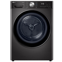LG FDV1110B 10kg Dual Heat Pump Condenser Dryer in Black Steel A